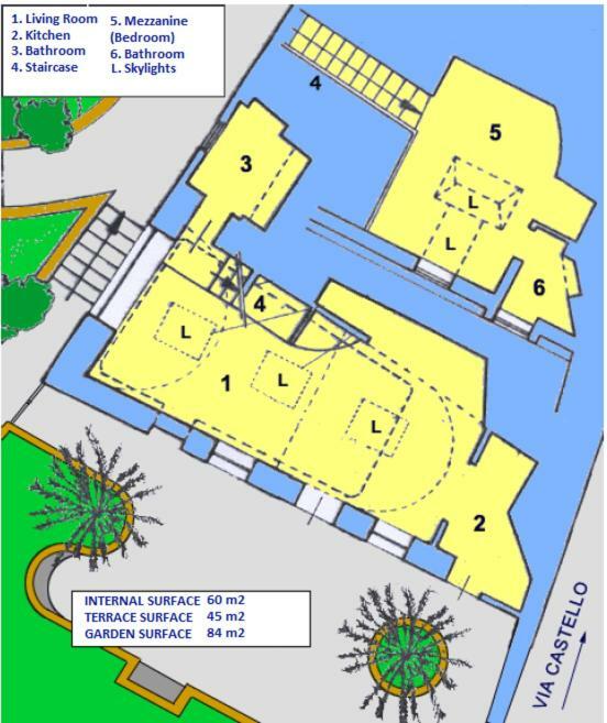 קאפרי Villa Castello Apartments מראה חיצוני תמונה